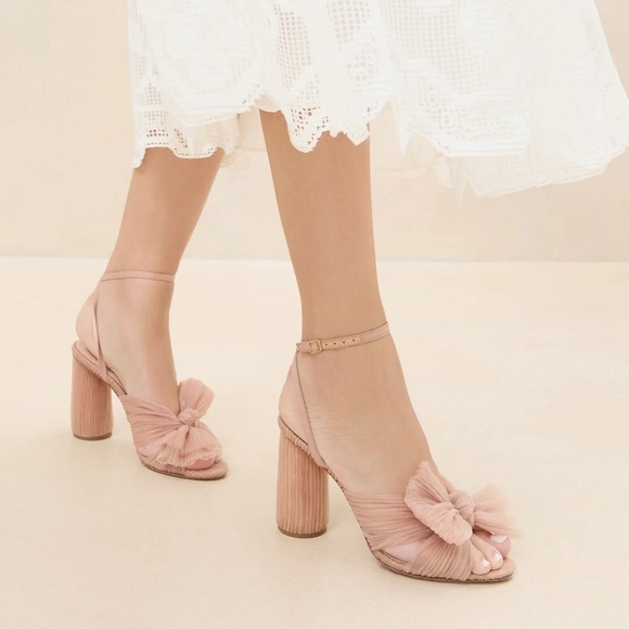 Loeffler Randall Shoes - NEW NIB Loeffler Randall Camellia Beauty Pleated Bow Heels